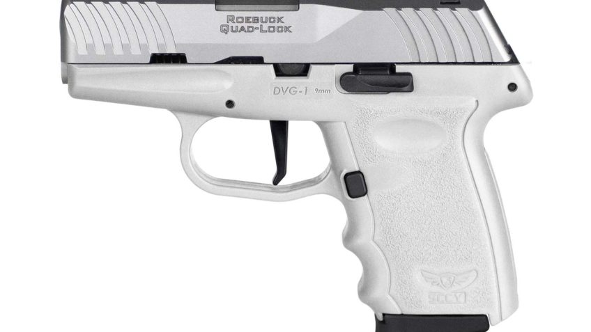 SCCY DVG-1 White Frame/Stainless Slide 9mm 3.1â€ Barrel 10-Rounds