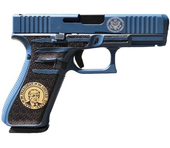 Glock 45 Gen5 MOS Trump Presidential Blue 9mm 4.02″ Barrel 17-Rounds