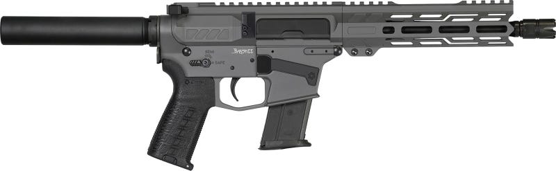 CMMG Banshee MK57 Tungsten 5.7 X 28 8″ Barrel 20-Rounds