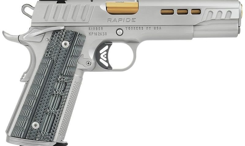 Kimber Rapide Dawn Stainless 9mm 5″ Barrel 9-Rounds CA/MA Compliant