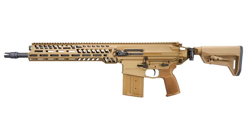 Sig Sauer RSPEAR6816BNG MCX Spear 6.8×51 20+1 16" Coyote Anodized Folding Telescoping Magpul SL-M Polymer Grip