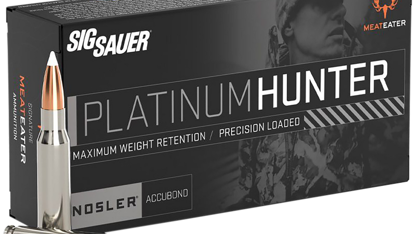 SIG SAUER Platinum Hunter 30-06 Sprg 180gr Nosler Accubond 20rd/ Box Rifle Ammo (E3006PH180-20)