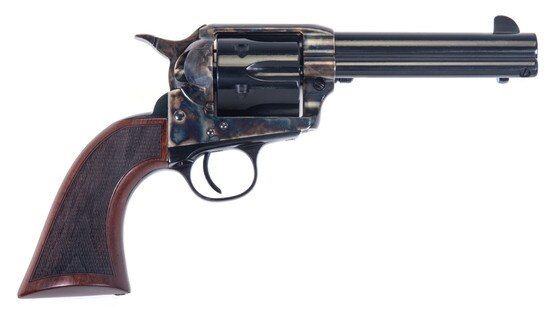 Taylors and Co Gunfighter Defender Blued .45 Colt 4.75″ Barrel 6-Rounds