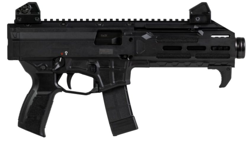 CZ Scorpion 3+ Pistol 9mm 7.8″ Barrel 20-Rounds 5 Mags