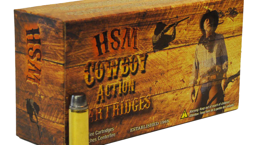 HSM Cowboy Action .32-20 Winchester 115 Grain Round Nose Flat Point Centerfire Rifle Ammo