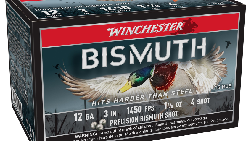 Winchester Bismuth Shotshells – 12 Gauge – #4 – 3