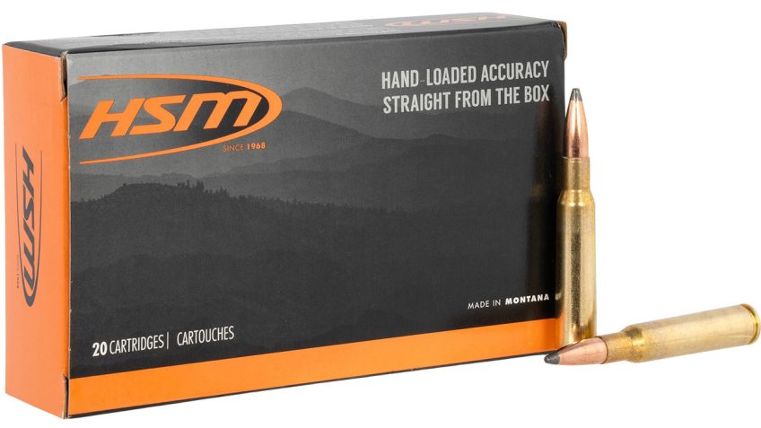 HSM 7MAUSER6N 7mm Mauser 140gr Soft Point 20 Per Box