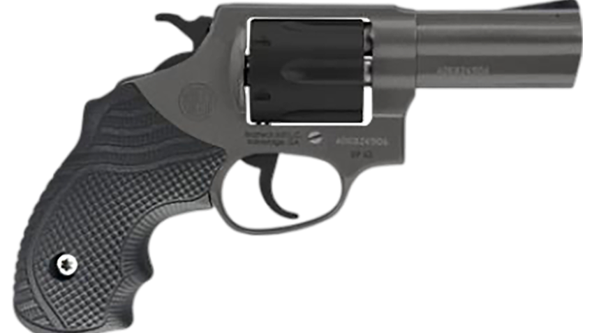 Rossi 2RP631CLOK RP63  Small Frame 357 Mag/38 Special +P 6rd 3" Tungsten Cerakote Stainless Steel Barrel, Matte Black Cylinder, Tungsten Cerakote Stainless Steel Frame, Black LOK Grip UPC: 754908900282