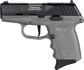 SCCY DVG-1 RDR Gray Frame/Black Slide 9mm 3.1â€ Barrel 10-Rounds