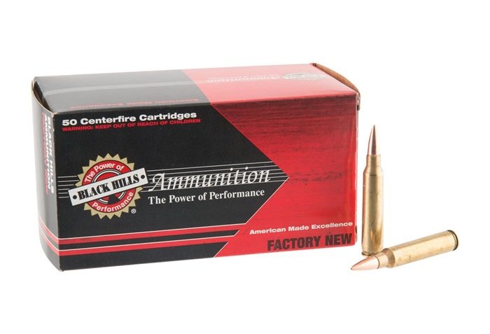 223 Rem – 62 Grain Barnes TSX – Black Hills – 50 Rounds