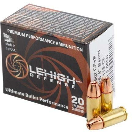 Wilson Combat 9mm + P 115gr 20 Per Box/10 Case – Brass Casing