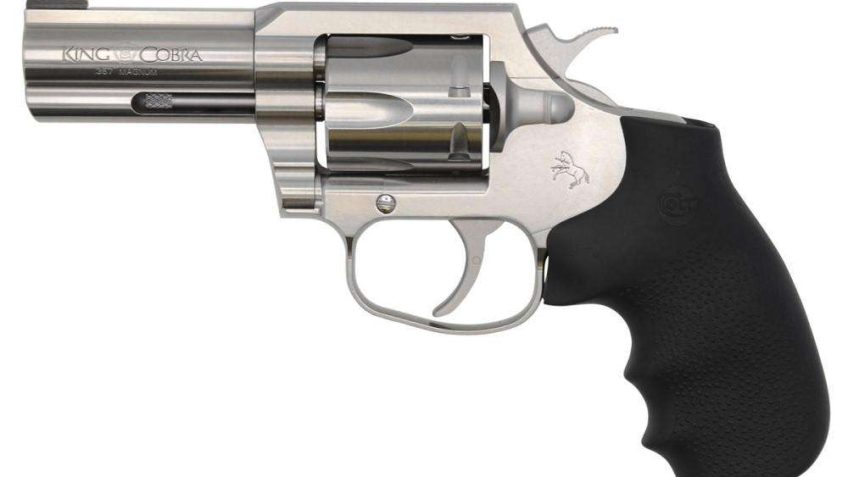 COLT King Cobra Custom Engraved Filigree .357 Mag 3in 6rd Revolver (KCOBRA-SB3BB-BMODFB)