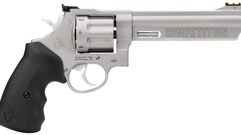 Taurus 608 Competition Stainless .357 Mag / .38 Special +P 6″ Barrel 8-Rounds