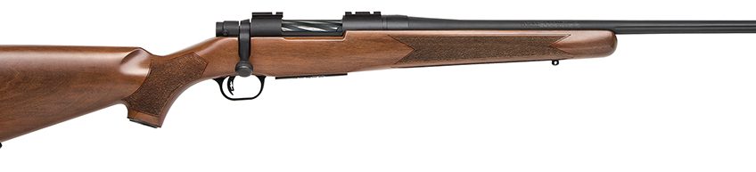 Mossberg Patriot Youth Walnut Bolt 308 Win/7.62 NATO 20″ 5+1 Walnut Stk Blued