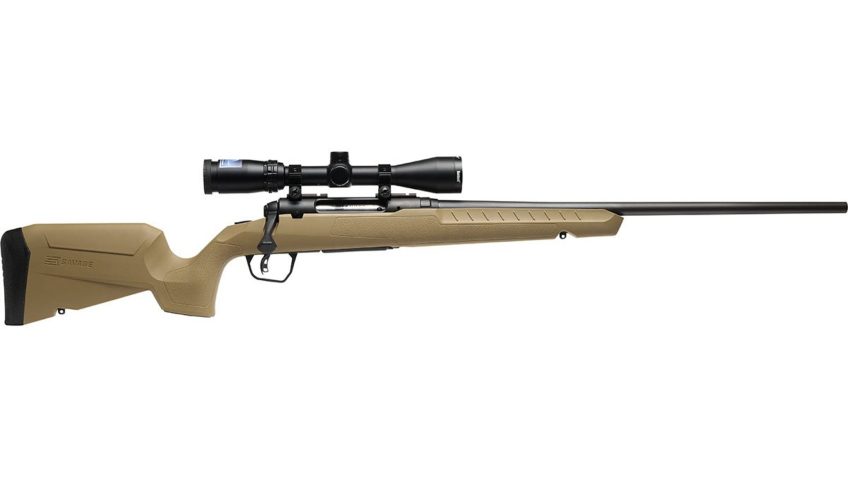 SAVAGE Axis 2 XP 400 Legend 20in 4rd FDE Compact Bolt-Action Rifle (32228)