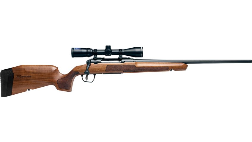 Savage Arms Axis 2 XP .223 Rem Hardwood Brown Rifle 32257