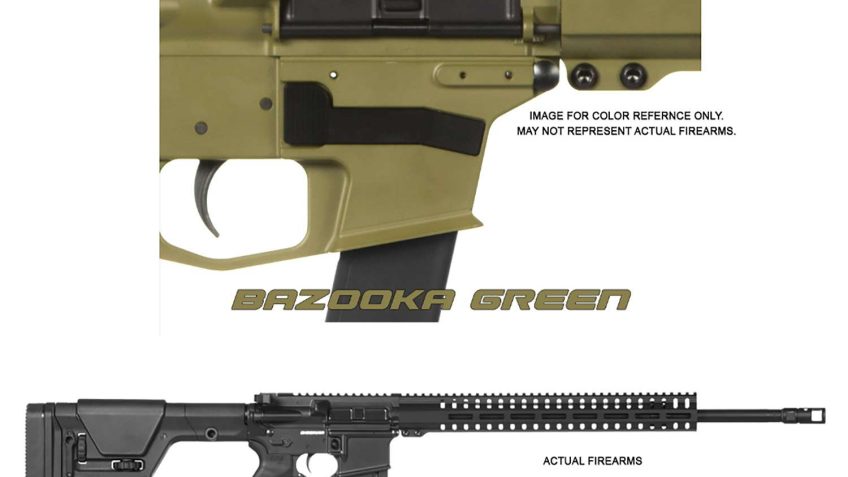 CMMG 60A86D7-NBG Endeavor 300 MK4 6mm ARC 20″ 10+1 Noveske Bazooka Green Cerakote Receiver Adjustable Magpul PRS Stock