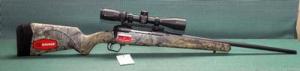 Savage Arms 110 Apex Hunter XP Camo Bolt Action Rifle with Vortex Crossfire II 24″ 4+1 308 Winchester