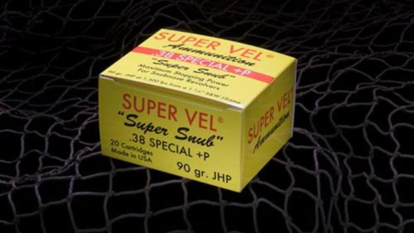 Super Vel Ammunition 38 Special 90 grain Jacketed Hollow Point Brass Cased Pistol Ammo, 20 Rounds, 389020