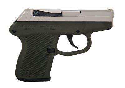 Kel-Tec P-32 .32ACP 2.68-inch Barrel 7rd Nickel Boron Slide OD Green Frame