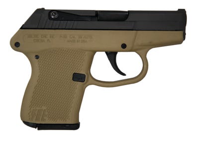 Kel-Tec P-32 .32ACP 2.68-inch Barrel 7rd Black Slide Tan Frame