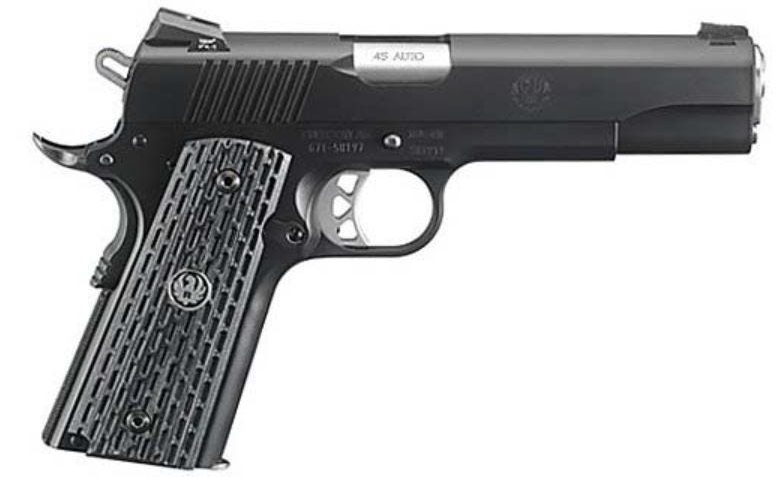 Ruger SR1911 Full-Size 45ACP 5″ Barrel 8 Rounds Black