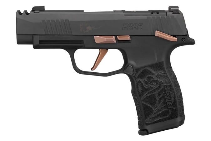 SIG Sauer P365XL Rose 3.1″ Subcompact Semi-Auto Pistol – CA Compliant