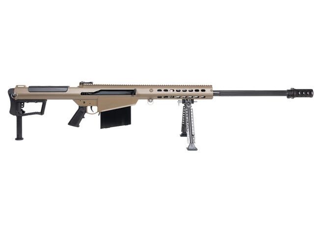 Barrett M107A1 Ministry of Defense Package 50 BMG, 29" Barrel, Flat Dark Earth Cerakote, Pelican Case, 10rd