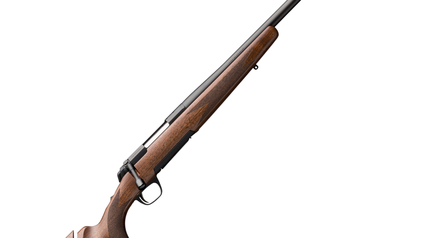 Browning 035481229 X-Bolt Hunter Long Range 300 Win Mag 3+1 26″ Satin Walnut Fixed w/Adjustable Comb Stock Matte Blued Right Hand