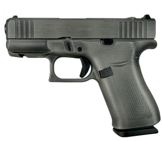 Glock 43X MOS 9mm 3.41″BBL (2)10RD Distressed Gun Metal Gray – Glock 43X MOS 9mm 3.41″BBL (2)10RD Distressed Gun Metal Gray