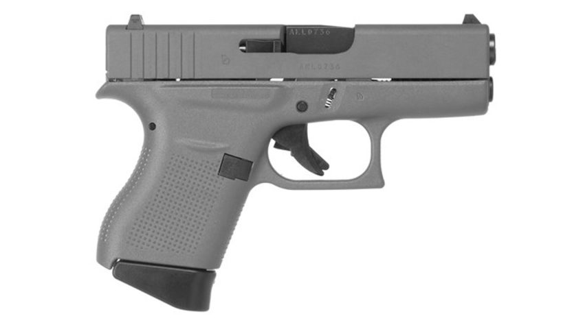 Glock G43 G3  9mm 3.39" 6rd Pistol, Gray