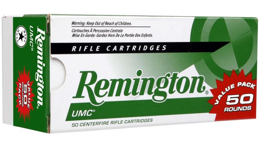 Remington UMC Rifle Ammunition .223 Rem 50 gr JHP 3425 fps 50/ct