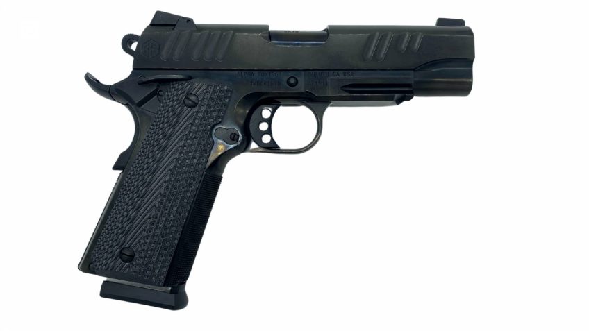 Alpha Foxtrot 1911 70 9mm 4.25" 10rds, Black