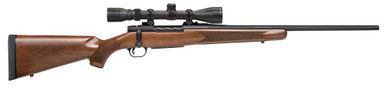 Mossberg Patriot .300 Win Mag 22″ 1:10″ Fluted Bbl Satin Walnut 4+1 Rifle w/3-9x40mm Scope 27901