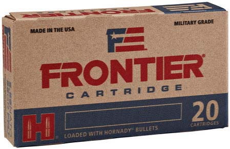 Hornady Frontier NATO Rifle Ammunition 5.56mm 68 gr BTHP-MATCH 500/ct Case (25-20/ct Boxes)