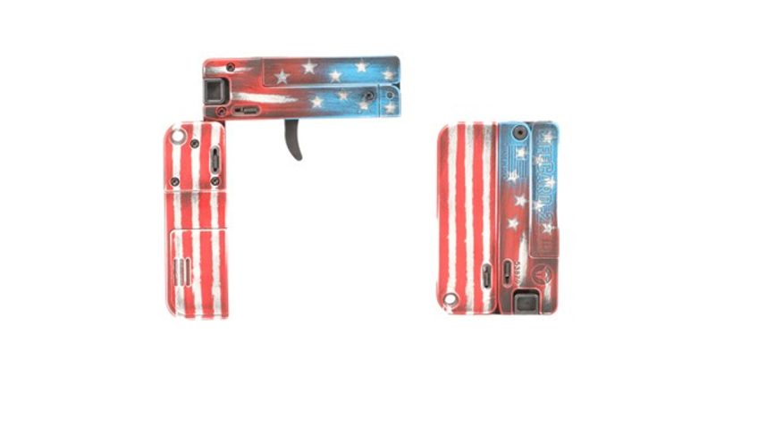 TRAILBLAZER FIREARMS .22LR 2.5in 1rd American Flag LifeCard (LC1-GBA)