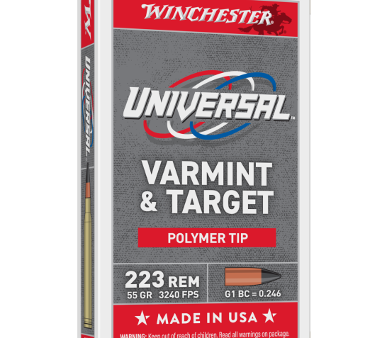 Winchester Varmint 223 Rem 55gr Poly Tipped 20rd 50bx/cs