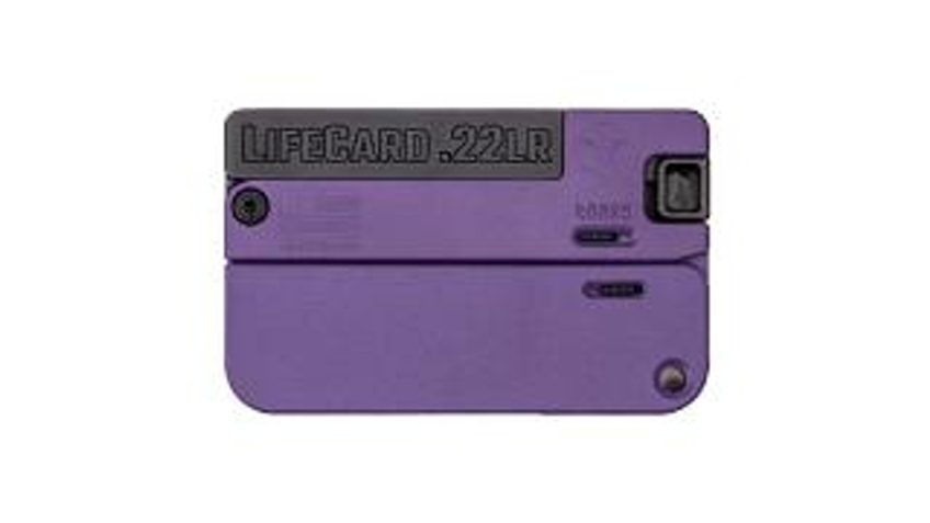 TRAILBLAZER LIFECARD 22LR BRIGHT PURPLE POLY