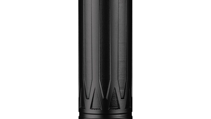 Dead Air Armament Nomad-TI XC, Suppressor, 6.74" Length, Rated Up to 300 Remington Ultra Magnum, Titanium, Cerakote Finish, Black, Direct Thread 5/8X24 HUB Mount