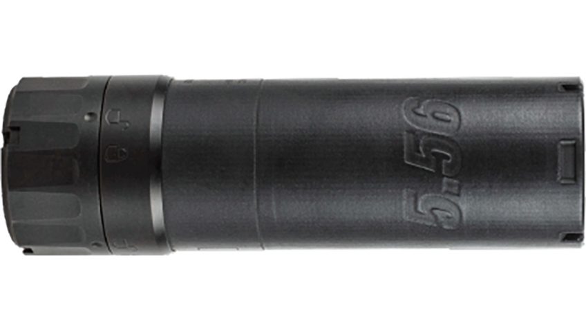 Sig Sauer NG556 Suppressor 5.56x45mm, Black Cerakote, 19.4oz, QD Mount/Muzzle Break