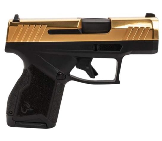 Taurus GX4 3.0 9mm Semi Auto Pistol – 13+1 Rounds, 3″ Barrel, Polymer Grips, Gold