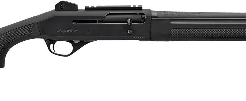 Stoeger M3020 Defense 20ga 3″ chamber 18.5″ Defense Barrel w/Cylinder Bore fixed Choke Ghost Ring Sights Defense Black Synthetic Stock