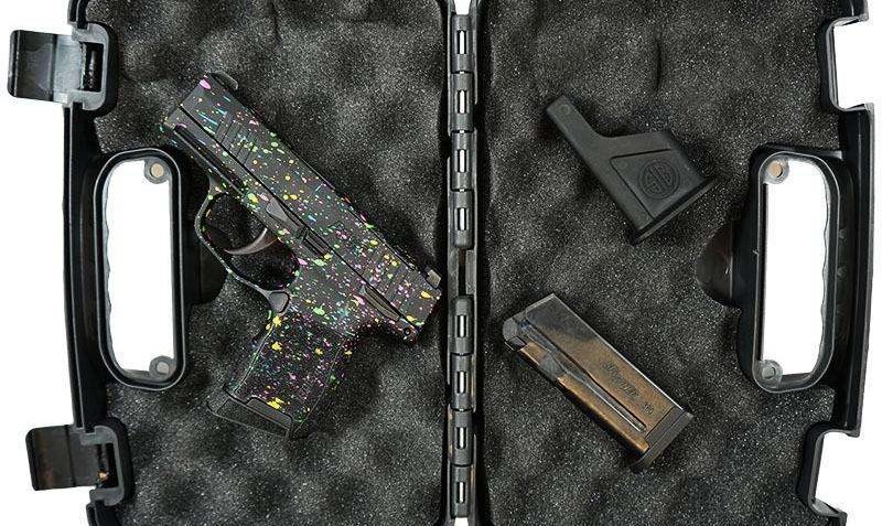 Sig Sauer P365-380 Multi Color Paint .380 ACP 3.10" 10rds, Black