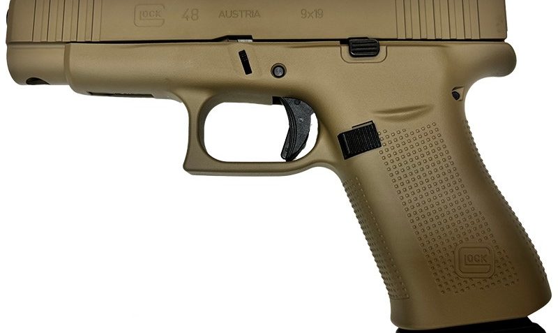 GLOCK G48 9mm 4.17in 10rd Coyote Tan IVS Exclusive Semi-Auto Pistol (PA4850204-CT)