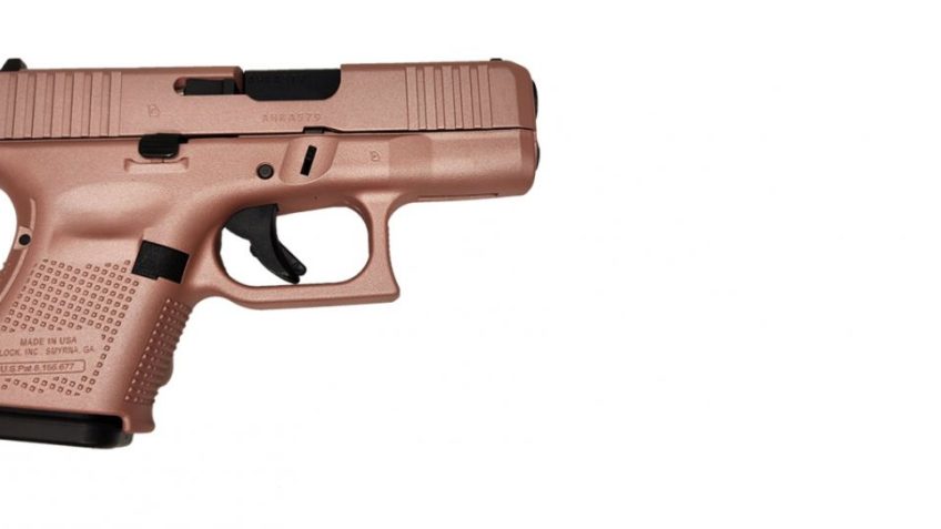 Glock 26 Gen5 9MM 3.5″ Rose Gold 10RD – 10 Rounds, 3.43″ Barrel, Glock Fixed Rear Sights