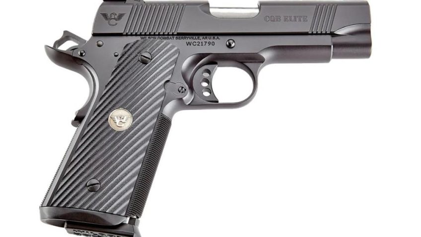 Wilson Combat CQB Elite Professional .45 ACP 4" 8rds, Armor-Tuff Black