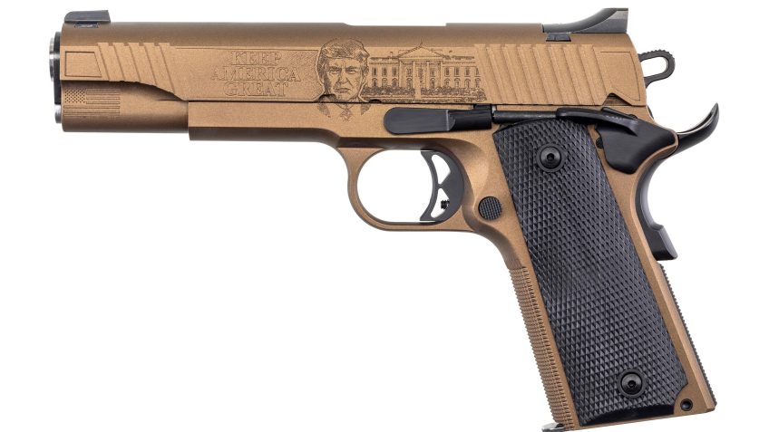 Auto Ordnance 1911 45TH President Trump Pistol V4 .45 ACP 5" 7rds