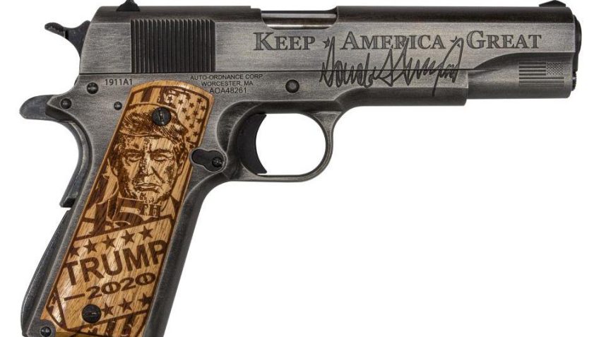 Auto Ordnance 1911 Promises Kept Trump .45 ACP 5" 7rds