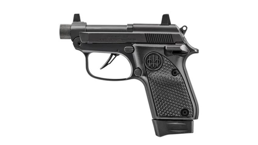 Beretta 20X Bobcat 22 LR Semi Auto Pistol – 8+1 Rounds, 2.8″ Barrel, Polymer Grips, Black