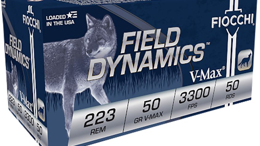 Field Dynamics V-Max 50 gr 223 Remington Rifle Ammo – 20 Round Box